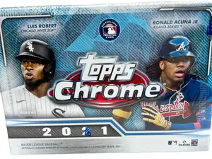 2021 Topps Chrome Baseball Blaster Box