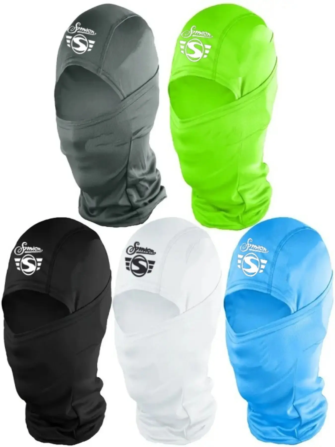 Samson Logo Balaclava, Super Warm & Windproof Headwear, Retro Street Wear for Winter Daily Styling & Outdoor Exploration