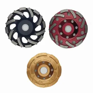Diamond Grinding Wheel, 4-inch Thickened Stone Grinding Wheel, Marble Concrete Floor Polishing Wheel, Multifunctional Grinding Wheel for Home, Grinders