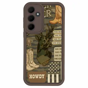 for Samsung Galaxy S26 S25 S24 S23 S22 S21 Ultra Plus FE A54 A53 A52 A36 A35 A34 A33 A17 A16 A15 A14 A13 Western Inspired Art Rugged Durable shockproof Anti-Scratch soft Silicone case