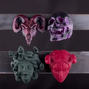Gothic and Horror Magnet Monster Heads