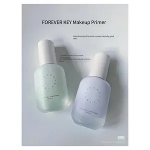 FOREVERKEY Makeup Primer and Tone-Up Cream - Green (Covers acne, acne marks, and blemishes)