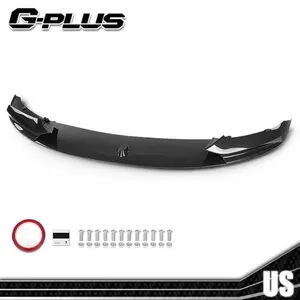 Gloss Black Front Bumper Lip Splitter Fits 2011-2016 BMW F10 5 Series M Sport