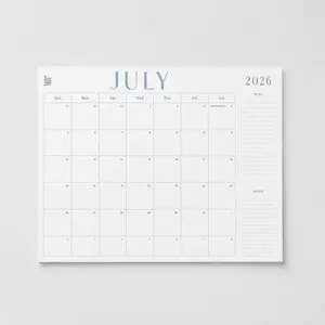 2026-2027 18-Month Flat Desk Calendar (22"x17")
