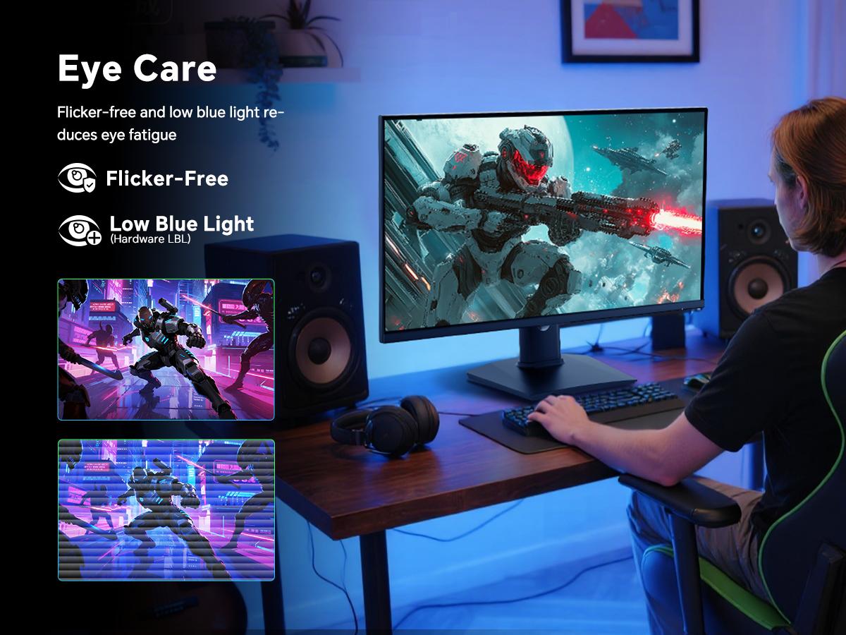 KTC 27" 1080P FHD 240Hz Gaming Monitor, Fast IPS Computer Monitor with Adaptive Sync, HDR10, Height Pivot Tilt Adjustable, Vesa Mount, HDMI/DP/USB, H27F7 KTC 27" 1080P FHD 240Hz Gaming Monitor, Fast IPS Computer Monitor with Adaptive Sync, HDR10, Height Pivot Tilt Adjustable, Vesa Mount, HDMI/DP/USB, H27F7