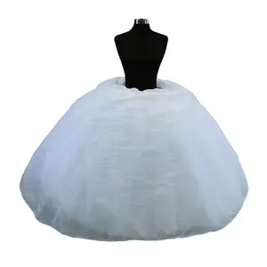 Miss Maid LLC Quinceañera Petticoat Super Fluffy Crinoline Slip Women's Wedding Dress Petticoat Mega Quinceañera - Womenswear Fit Comfortable Day