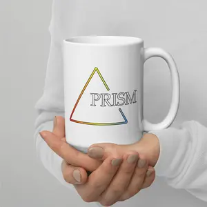 Prism White Glossy Mug