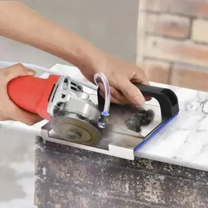 Stainless Steel 100 Type Angle Grinder Back Beveling Cutter/Support, Portable for Tile Back Beveling