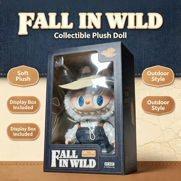 Labubu The Monsters Fall in Wild Series - Vinyl Plush Doll