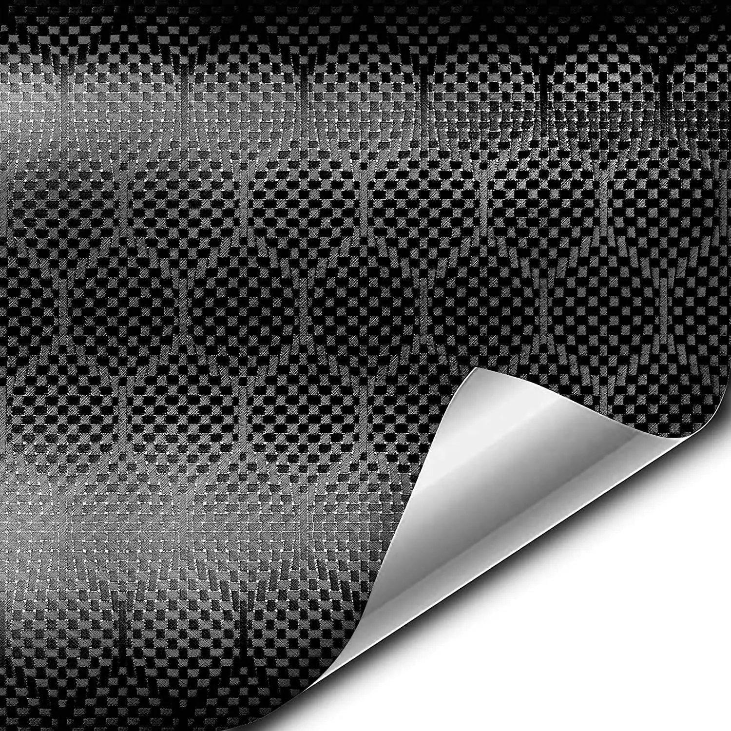 Hex Carbon Black Vinyl Car Wrap (1ft x 5ft)