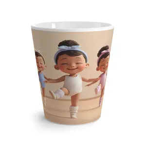 Jazz Kids Latte Mug, Cute Ballet Dancer Coffee Cup, Dance Lover Gift, Childrens Mug, Fun Tea Mug, Birthday Present