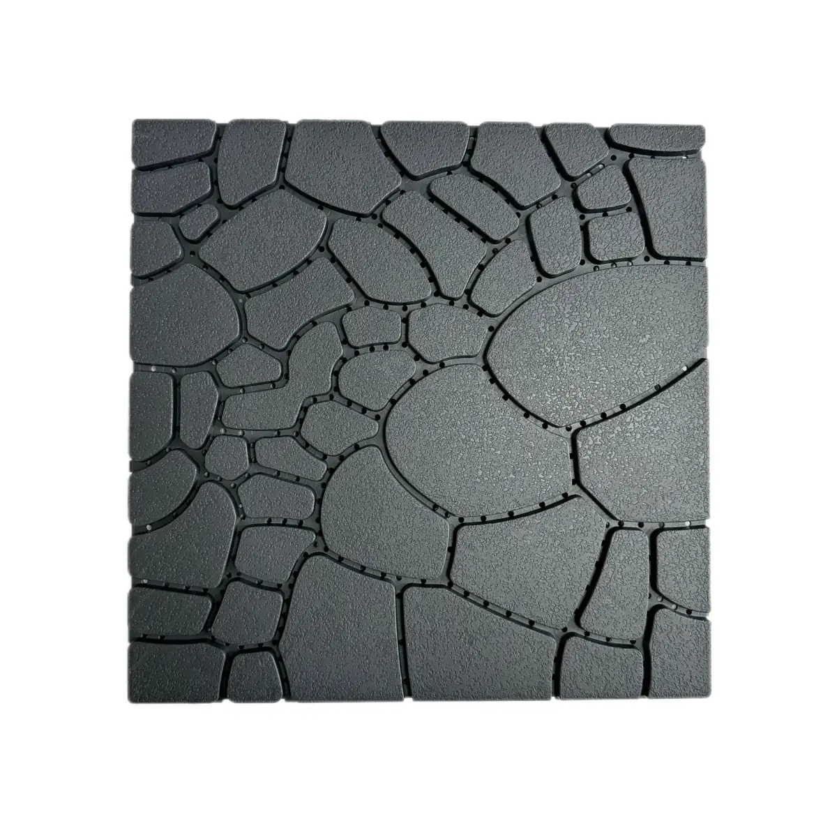 [Fahuac] Interlocking Anti-Expansion Deck Tiles, 44-Pack 12x12in PP Polypropylene Click-Parquet Flooring (0.75 lbs Each) for Patio, Courtyards, Bathrooms