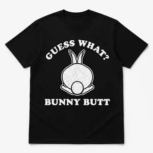 Funny Bunny Butt Easter T-Shirt, Women's Humor Tee