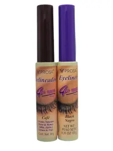 Prosa 4 en 1 Liquid Eyeliner - Brown and Black