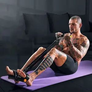 Professional Pedal-Operated Resistance Trainer - Home Fitness System for Core Strengthening, Back Support and Abdominal Muscle Development