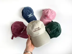 Custom Vintage Embroidered Hat, Personalised Vintage Cap Custom Embroidered Name/Text Dad Cap Family Gift, Gift For Dad