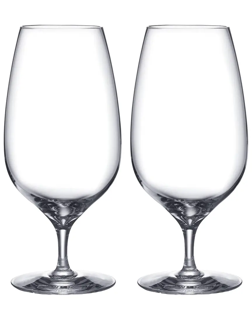 Waterford Set of 2 Craft Brew Stemmed Beer Glasses Waterford Set of 2 Craft Brew Stemmed Beer Glasses