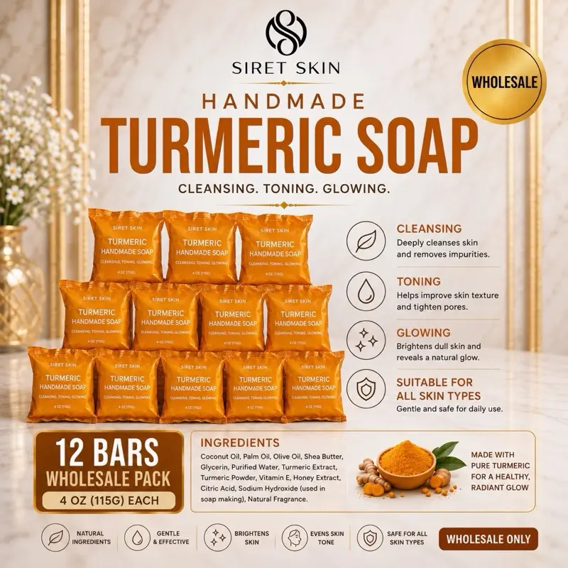 Wholesale 12 Turmeric Soap Wholesale 12 Turmeric Soap