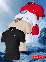 black + khaki + white + bright red.