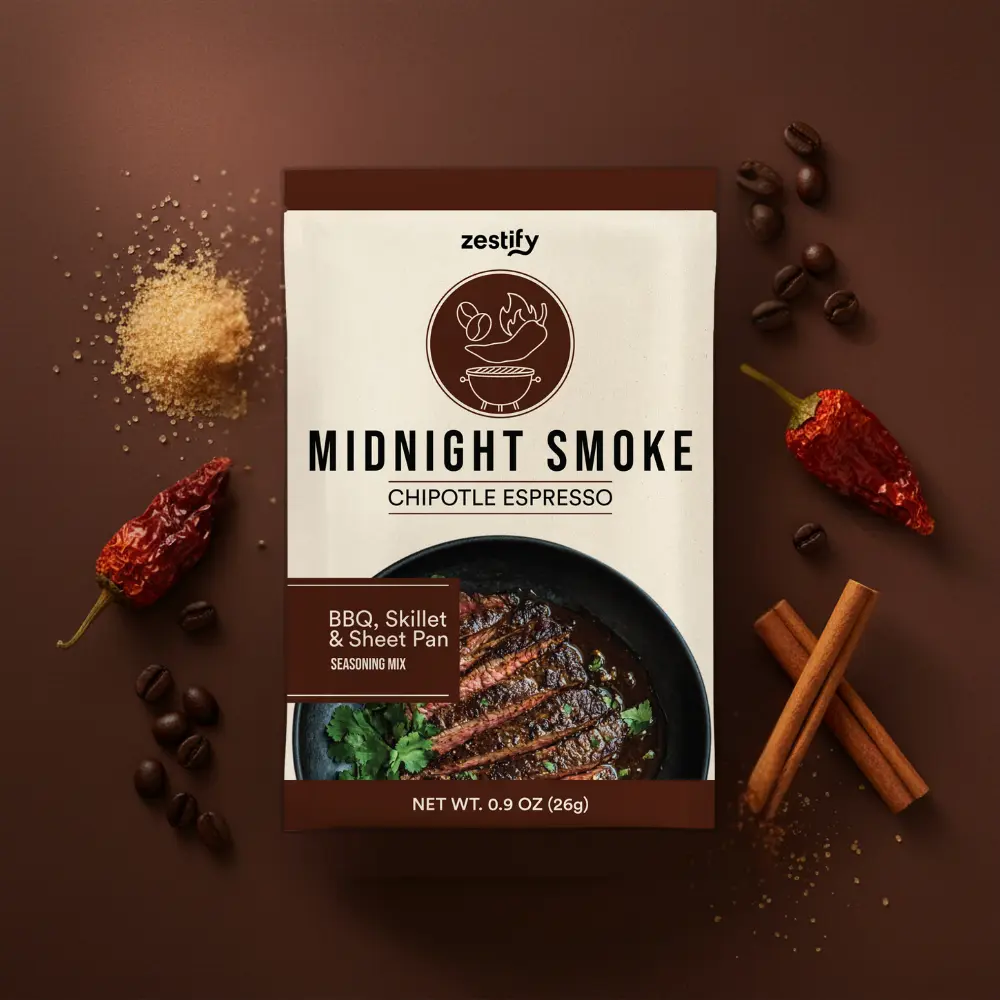 Midnight Smoke Chipotle Espresso Seasoning Mix