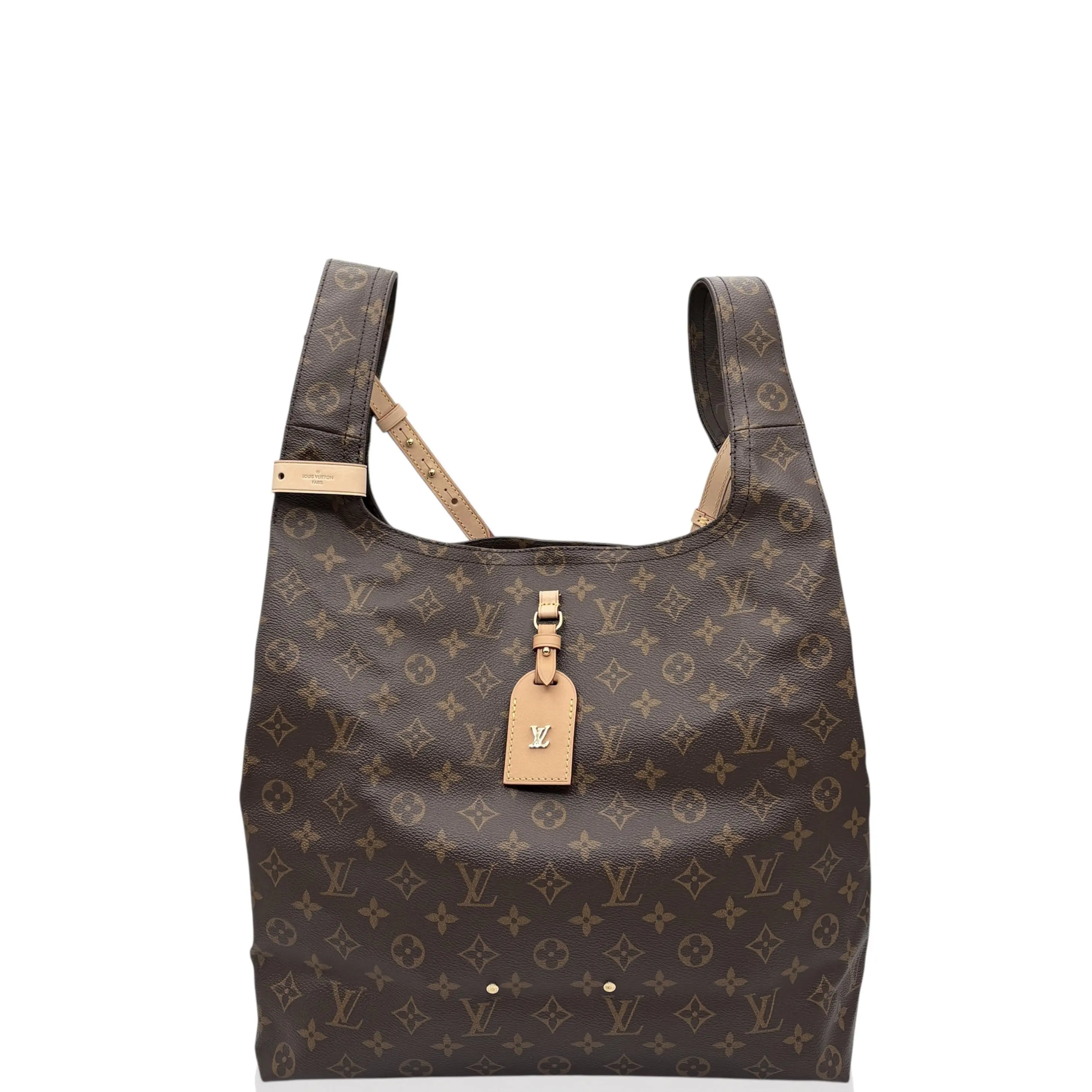 Pre-owned Louis Vuitton Leather tote bags Atlantis GM Monogram Brown (ys022626b9)