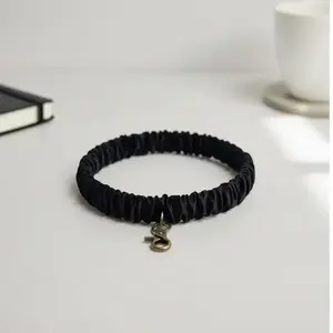 Fashion Colorful Elastic Teacher Lanyard with Multi-Function ID Card Holder, Elegant Necklace Style Strap for Teachers Nurses Doctors, Badge Holder