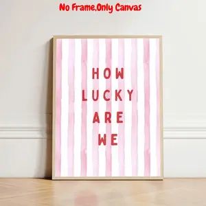 Rustic Striped Pattern Painting, Unframed Art Print, Canvas Art Wall, 1 Count Modern Wall Art Poster, Wall Art Decor for Home Living Room Bedroom Office School, Ornaments