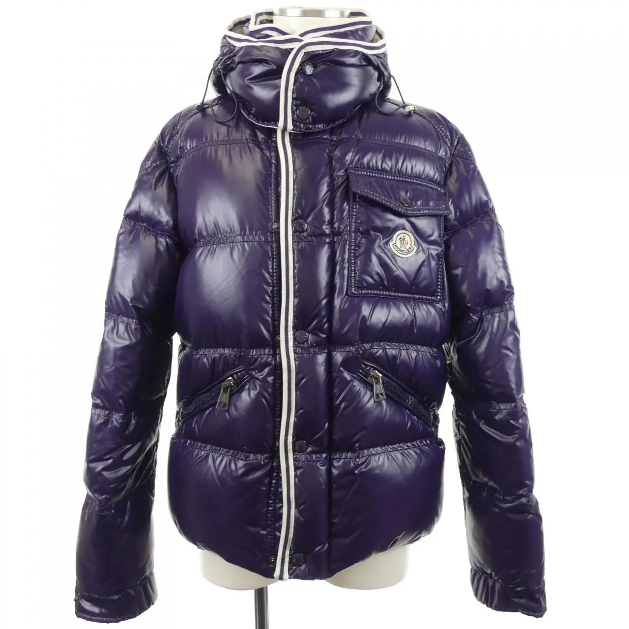 Pre-owned MONCLER Nylon Small Leather Goods BRANSON Down Jacket