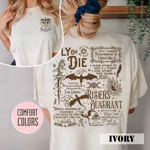 Basgiath War College Fourth Wing Shirt - Wing Leader Tee, Readers Are Leaders T-Shirt, Iron Flame Design, Perfect for Book Lovers & Readers Crewneck For Women, made hoop shirts, primark top, made hoops shirt