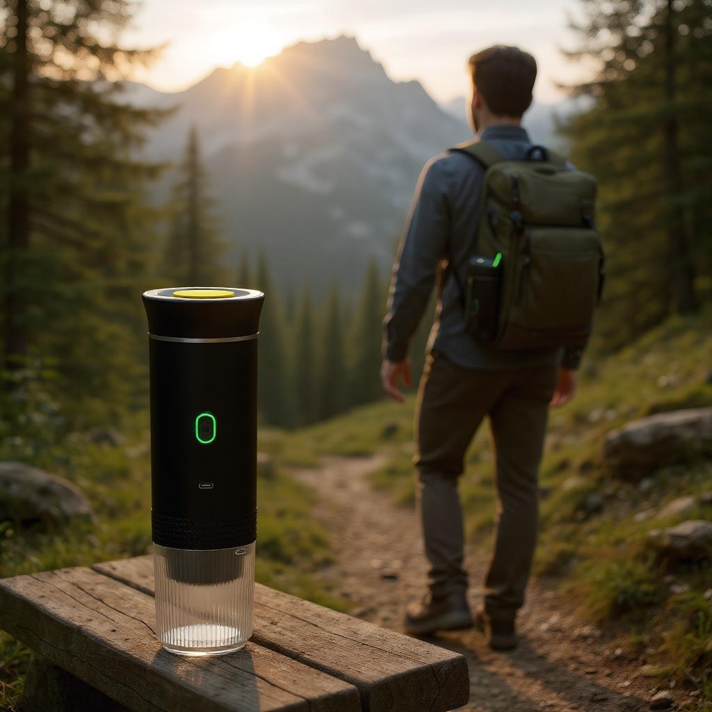 Travel Coffee Maker 3-in-1 | Portable Espresso Machine for Camping & Outdoor | Fast Brew in 60 Seconds