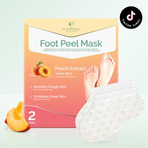 [PLANTIFIQUE Official Shop] Foot Peel Mask for Dead Skin & Calluses – Exfoliating Foot Peeling Mask for Cracked Heels Moisturizing Foot Mask Detox Foot Pads