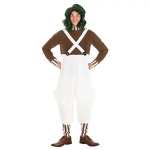 Willy Wonka Adult Oompa Loompa Costume