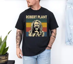 Robert Plant Vintage T-Shirt, Robert Plant Shirt, Music Retro Shirt Gift for Men and Women