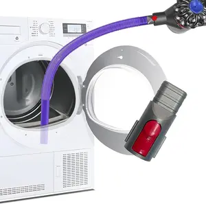 Dryer Vent Cleaning Kit for  V7 V8 V10 V11 V12 V15 Vacuum Cleaner Dryer Lint Vacuum Crevice Tool Removes Deep Lint Gaps or Corner Lint Soft Long Hose
