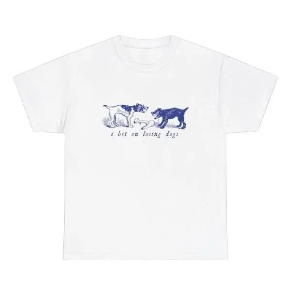 Mitski Shirt Bet On Losing Dogs T-Shirts with Indie Makeout Creek vibe Tshirt Fitted Shortsleeve