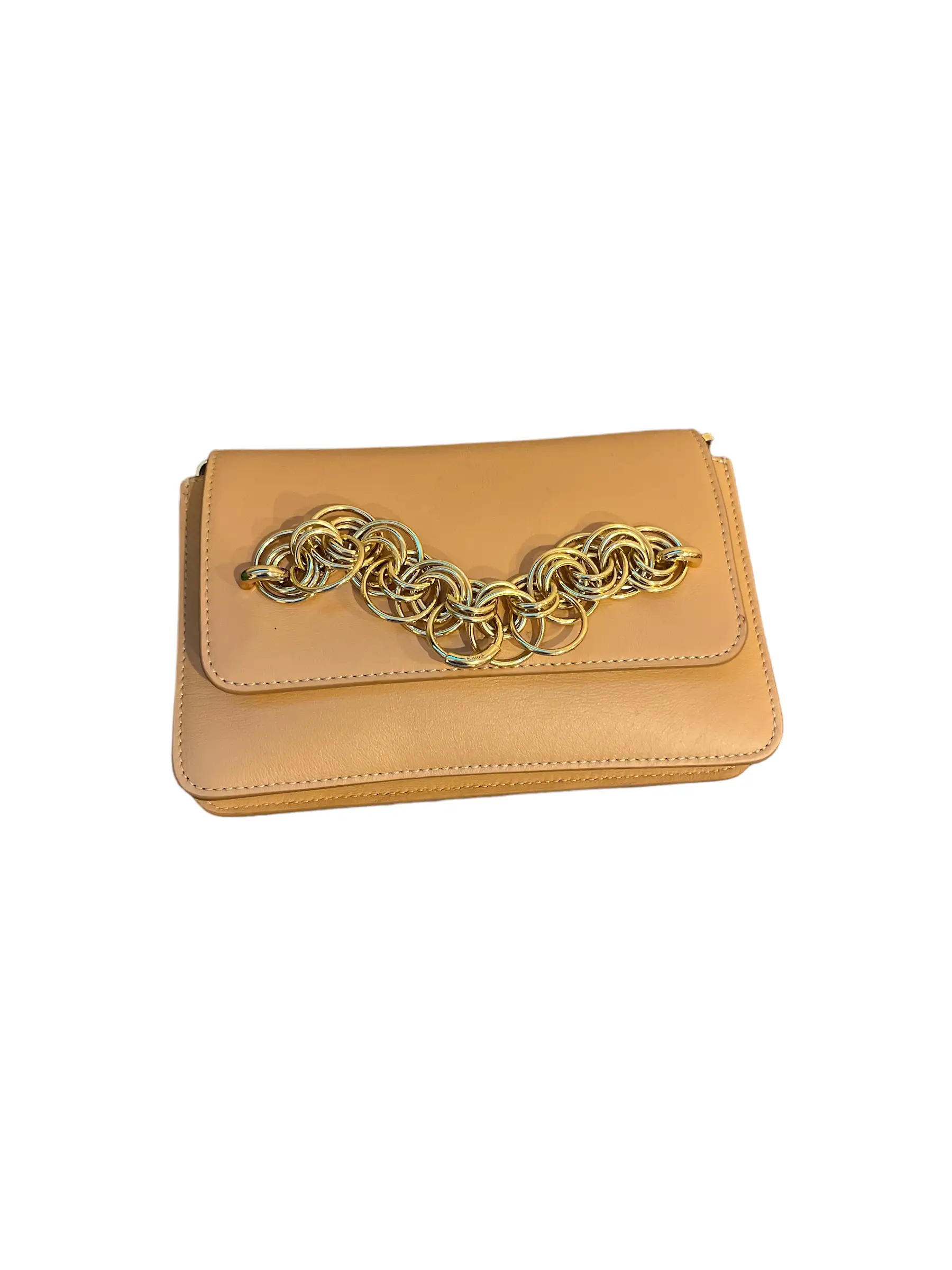 Pre-owned Chloe Calfskin Crossbody Bags Drew Bijou