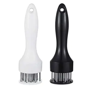 Stainless Steel Meat Tenderizer Needle, Easy to Clean BBQ Helper, Flavor Enhancing Kitchen Gadget for Restaurant, Grilling & Steak Marinating, Kitchen Tool, Utensils