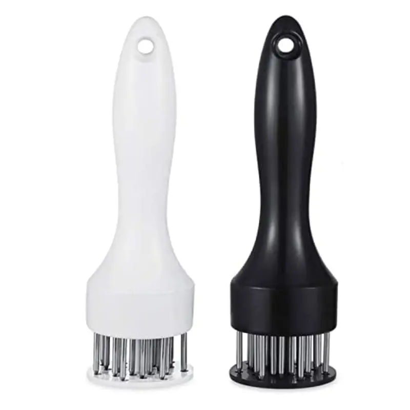 Stainless Steel Meat Tenderizer Needle, Easy to Clean BBQ Helper, Flavor Enhancing Kitchen Gadget for Restaurant, Grilling & Steak Marinating, Kitchen Tool, Utensils