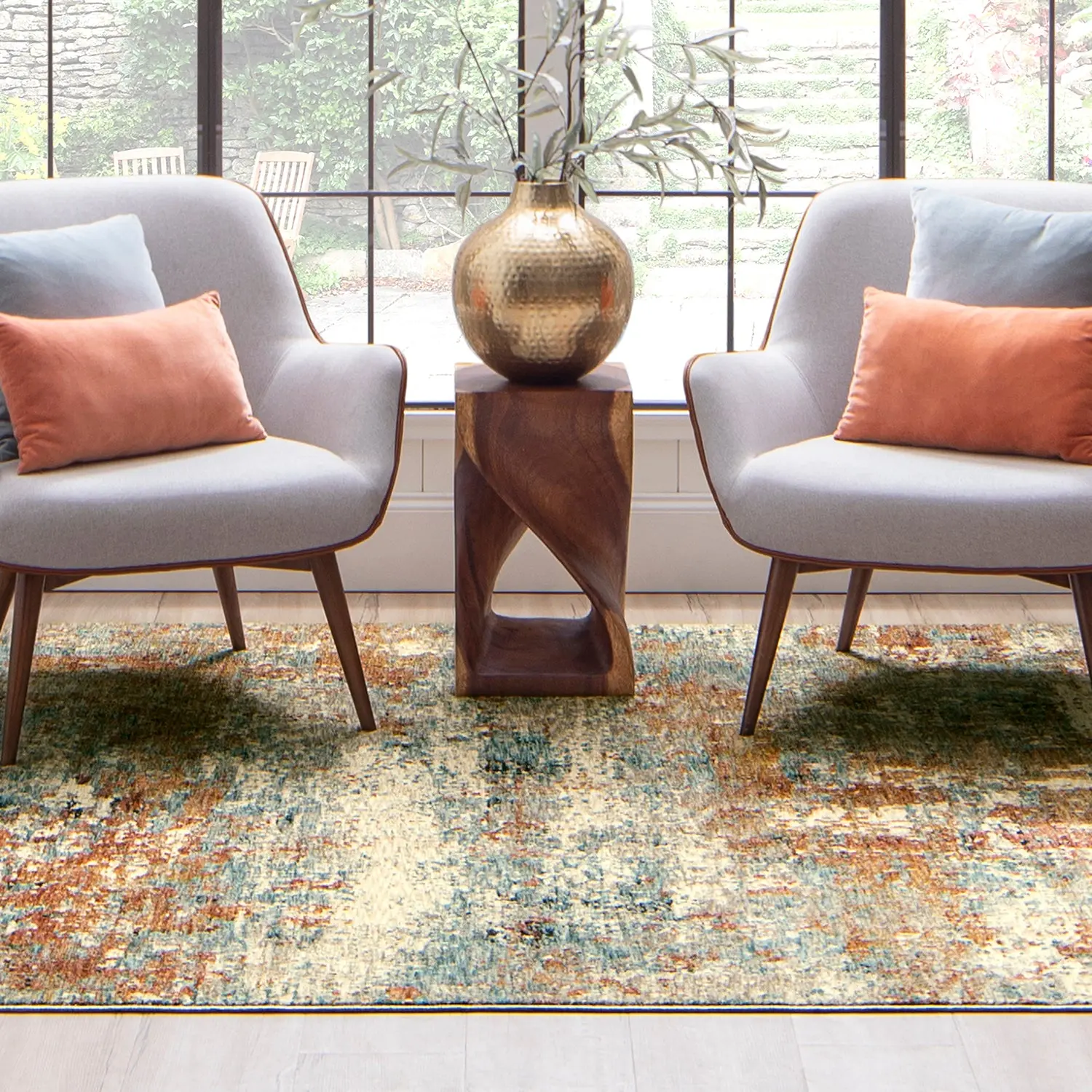 Karastan Marash Ankara Beige Area Rug