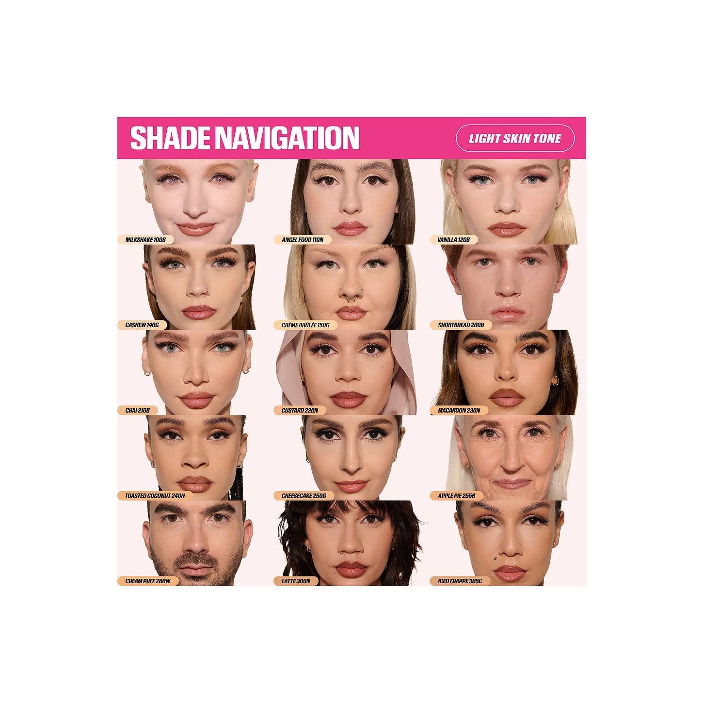 Huda Beauty Easy Blur Foundation in Shortbread 200B