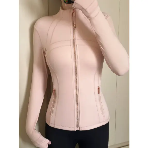 Pink Gold Zipper 