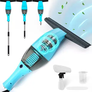 Electric squeegee vacuum rechargeable window vac window vacuum cleaner cordless window cleaner vacuum tool for mirror glass vacuum squeegee for window cleaning battery operated window squeegee