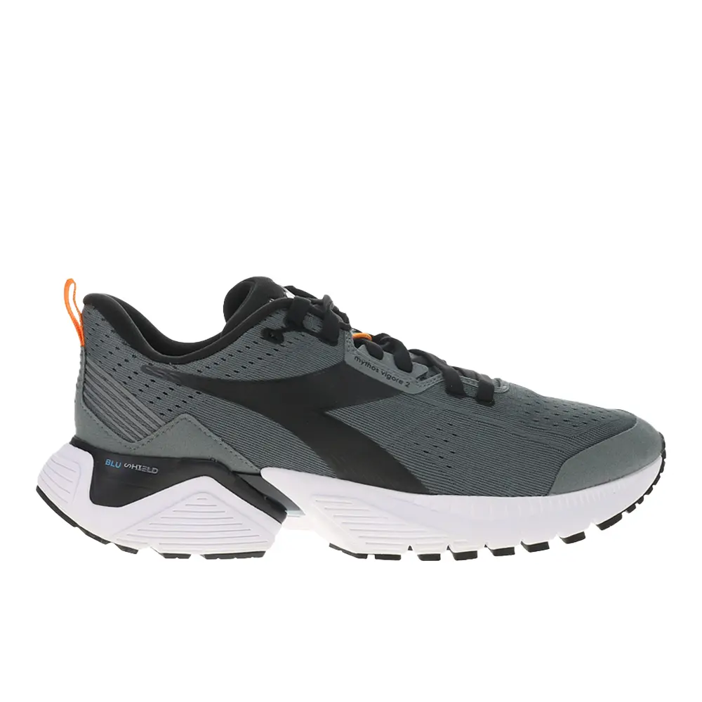 diadora Mens Mythos Blushield Vigore 2 Running Sneakers Shoes - Green