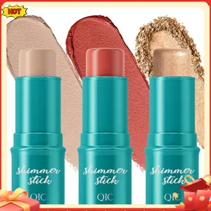3Pcs  Kit, Face Contouring Pen with Highlighter Stick, Blush Stick and Bronzer Contour Stick for Sculpt the Face, Create a Long Lasting, Matte or Dewy Finish Flawless Lightweight Makeup Water Proof Blend Eyeshadow Radiance Retouch Cosmetic 03