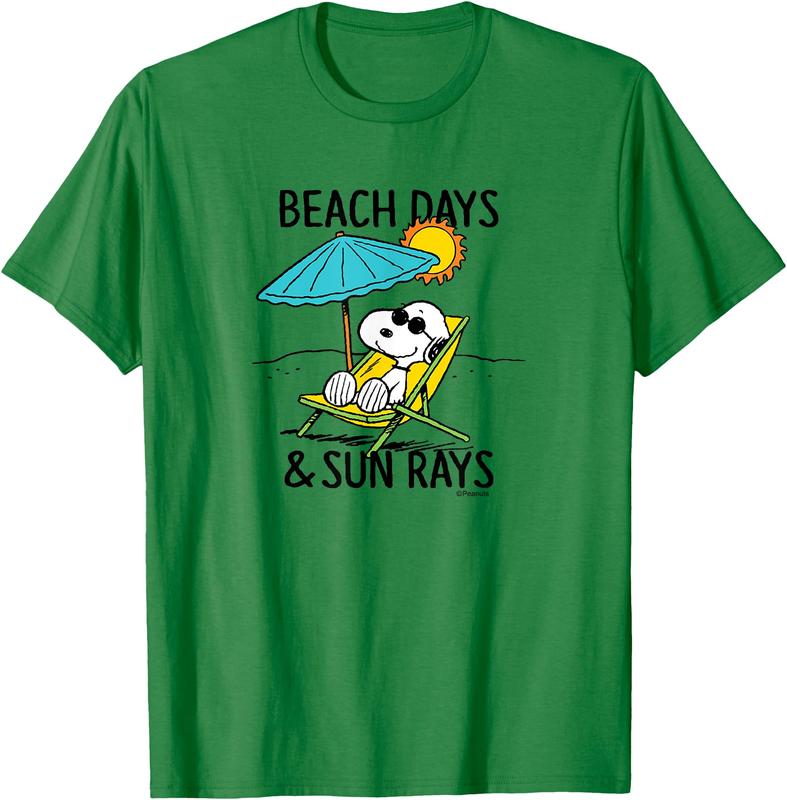 Snoopy Beach Days Sun Rays T-Shirt Unisex