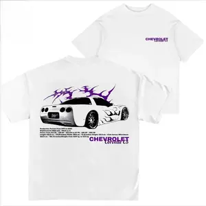 ️ 180g[100%cotton]CORVETTE C5 GRAPHIC T-SHIRT – Unisex Muscle Car Tee, Vintage Chevy Racing Streetwear Shirt, Oversized Cotton Crew Neck, Y2K Auto Culture Graphic Tee, Casual Everyday Racing Outfit, Trendy Gift for Car Lovers & Corvette Fans⚡