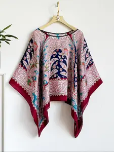 French Luxury Chain Print Silk Feel Boho Style Shawl, Windproof Sandproof Soft Scarf Wrap, Fashionable Versatile Design for Stylish