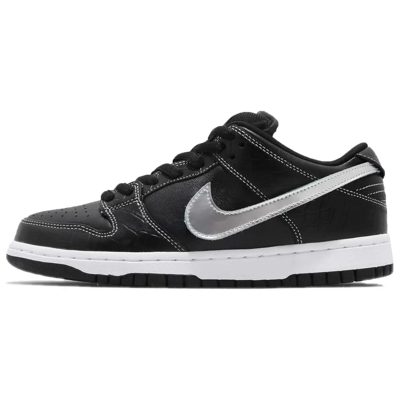 Nike SB Dunk Low Pro Black Skate Shoes Unisex Casual Sneakers Diamond Supply Co. 'Black Diamond' Collaboration BV1310-001