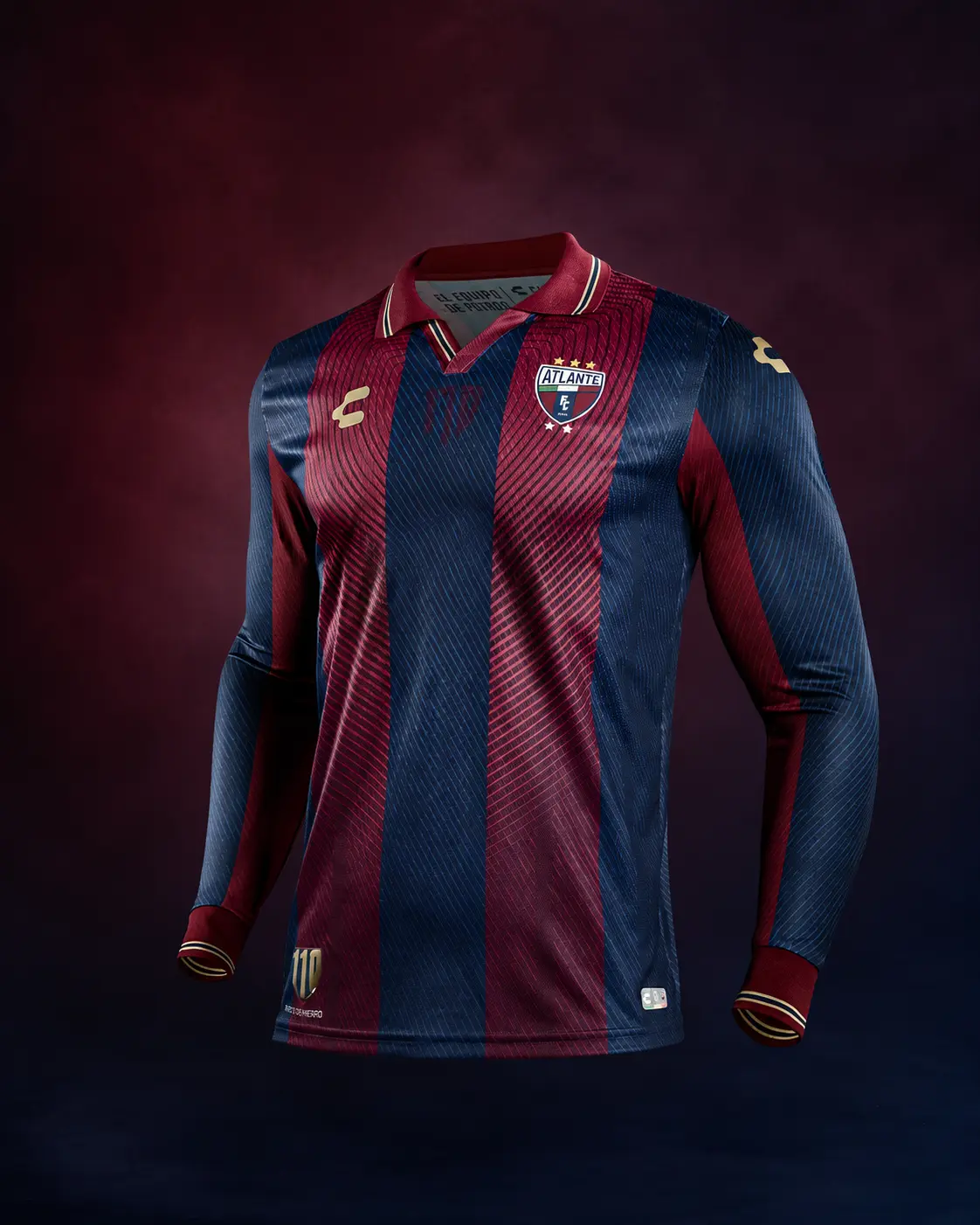 The CF Atlante 2026-27 home football jersey is available for both men and women.