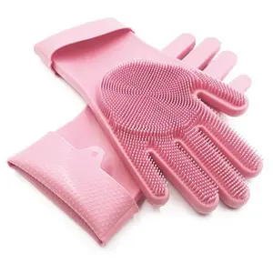 Household Silicone Waterproof Gloves, Multi-functional, Household Chores, Kitchen Dishwashing, Cleaning, Laundry